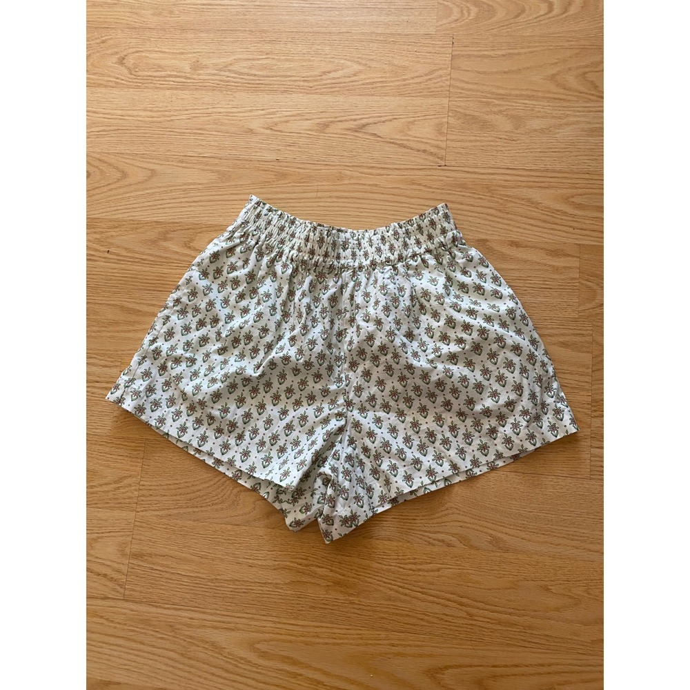 Few Moda x Ali Sisto Daniel Wilder Shorts Floral Waistband Cotton Shorts Small